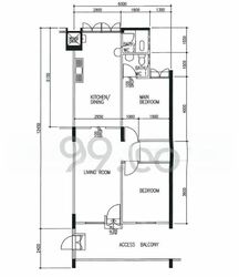 Blk 213 Ang Mo Kio Avenue 3 (Ang Mo Kio), HDB 3 Rooms #547725781